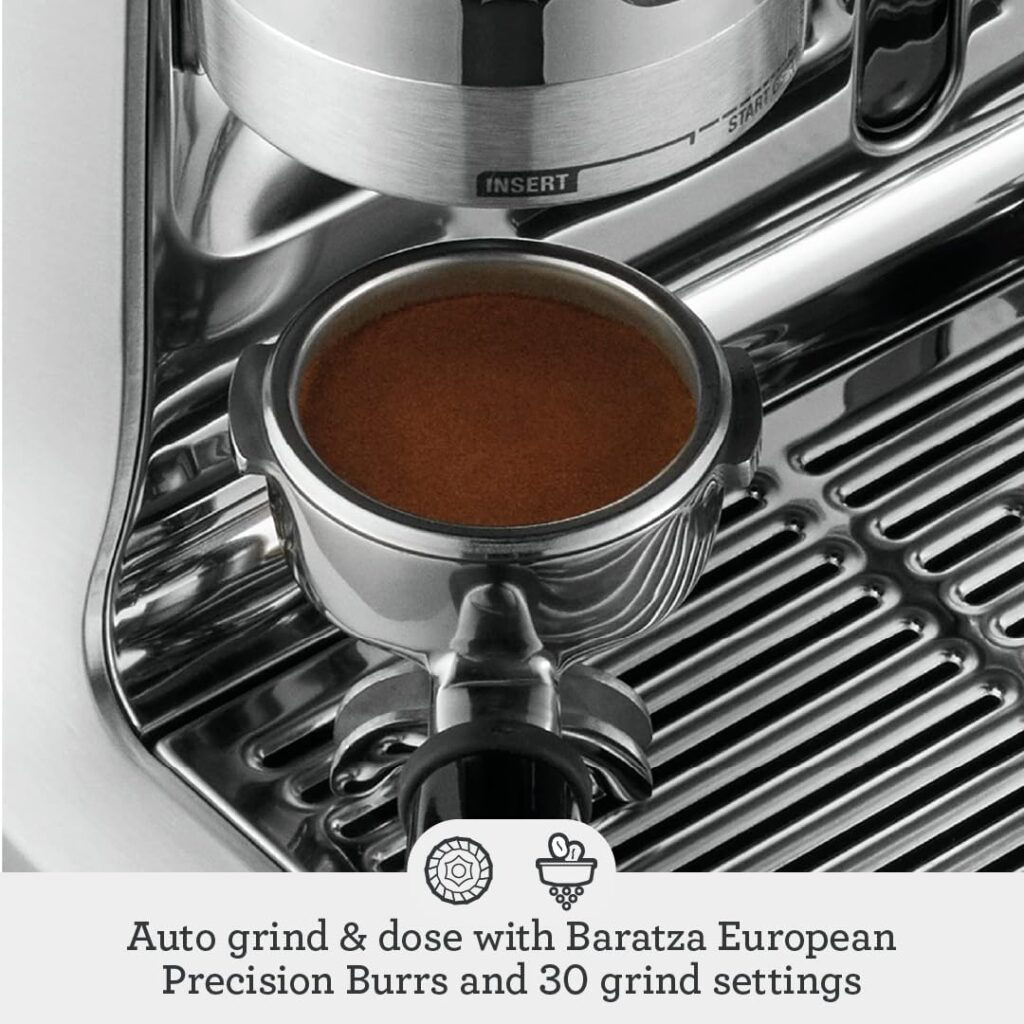 Breville Barista Pro Espresso Machine, 2 liters, Brushed Stainless Steel, BES878BSS