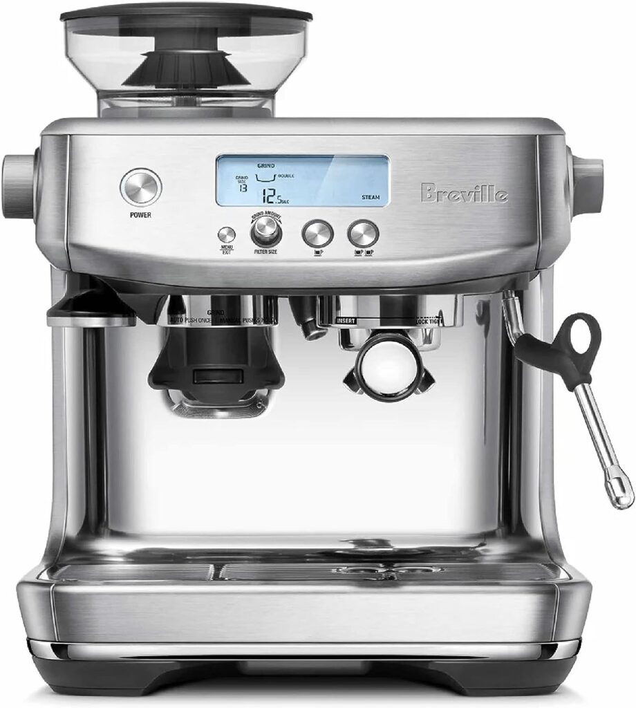 Breville Barista Pro Espresso Machine, 2 liters, Brushed Stainless Steel, BES878BSS