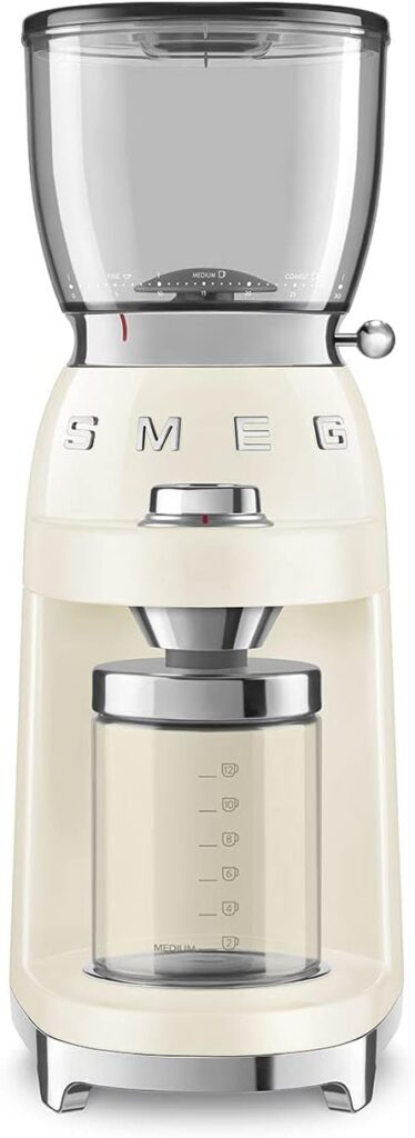 Smeg 50s Retro Cream Coffee Grinder